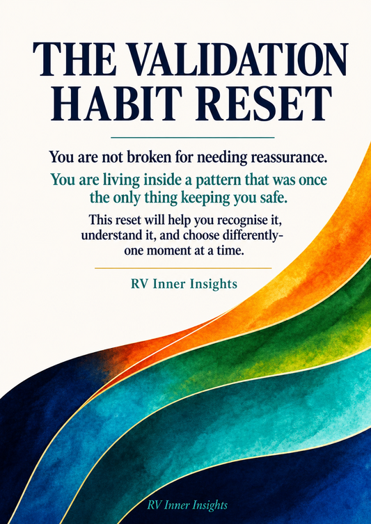 Stop Seeking Validation | The Validation Habit Reset PDF Guide