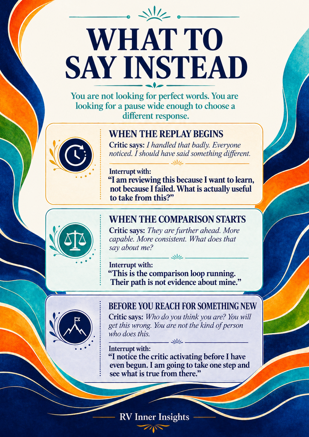 How to Stop Negative Self-Talk | Inner Critic Reset Guide PDF